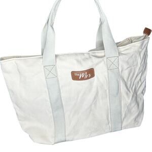 The Mrs. Bridal tote bag